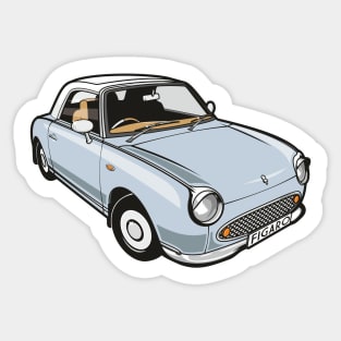 Nissan Figaro Pale Aqua Sticker